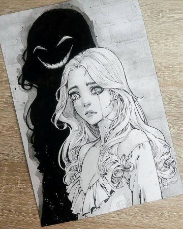 Арты в скетчбук