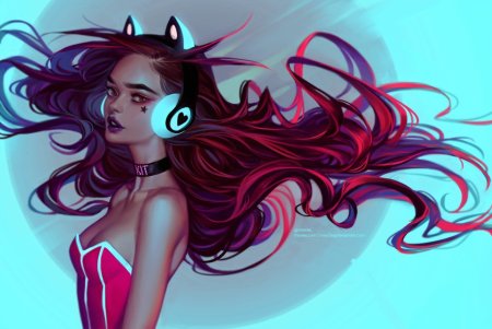 Девушка арт