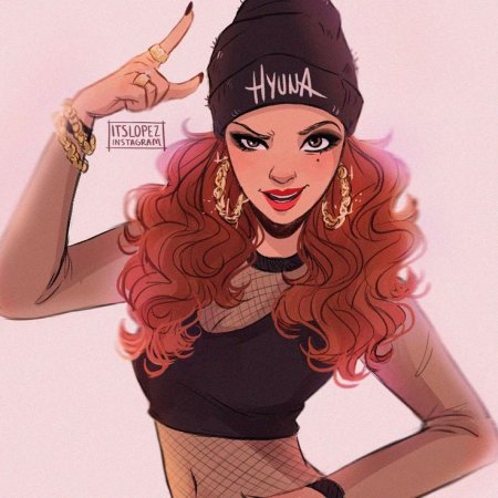 Девушки арты itslopez