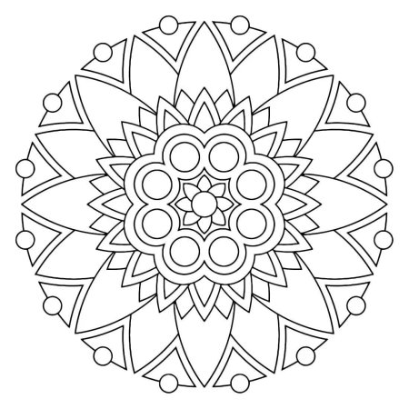 Раскраска мангал