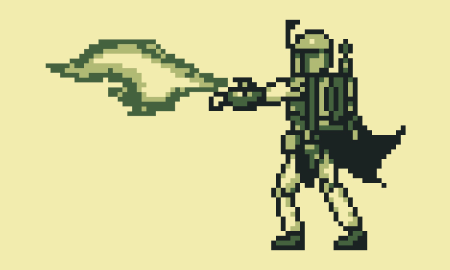 Боба Фетт пиксель арт
