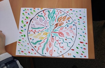 Мастер класс Мандала рисование