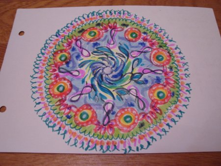 Мандала арт терапия
