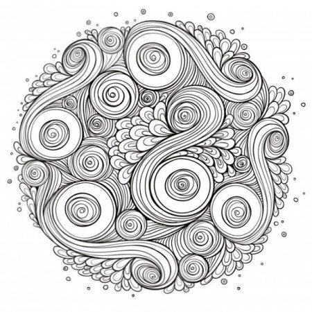 Раскраска антистресс