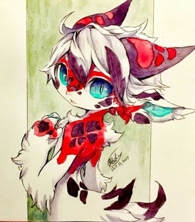 Милые Чиби фурри