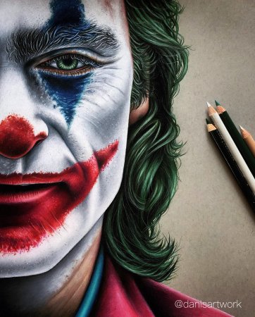 Joker drawing: иллюстрации