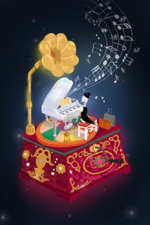 Музыкальная шкатулка арт