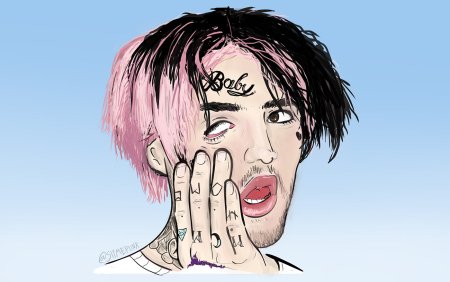 Лил пип портрет