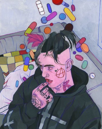 Лил пип арт