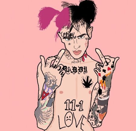 Лил пип рисунок