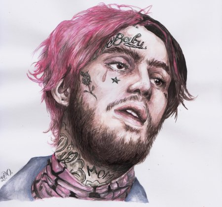 Лил пип скетч