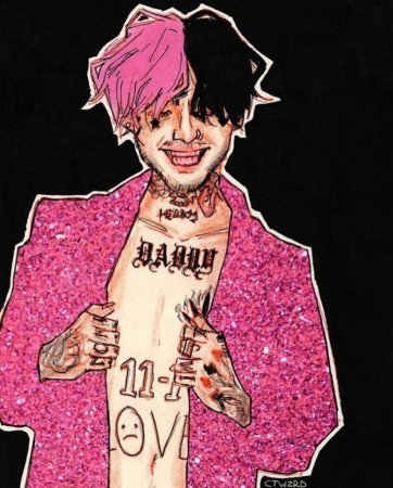 Лил пип рисунок