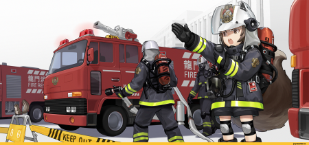 Пожарные арты