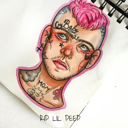 Лил пип арт