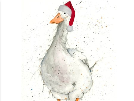 Смешной новогодний Гусь