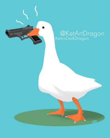 Гусь из игры untitled Goose