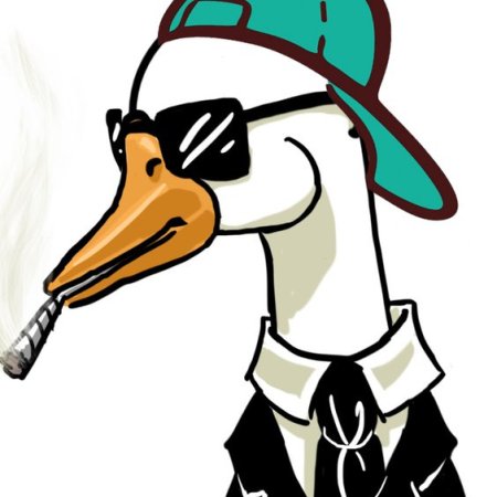 Крутые нарисованные гуси