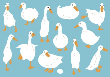 Гусь референс