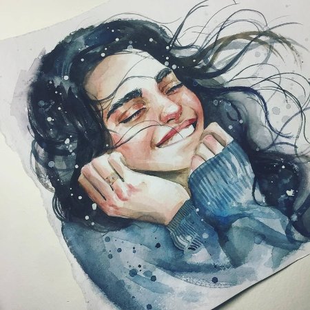 Широкая улыбка аниме