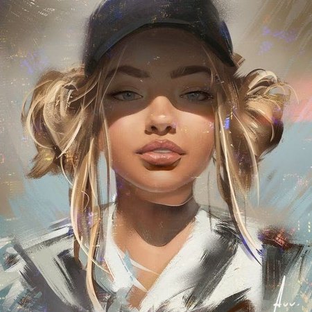 Нарисовать девушку