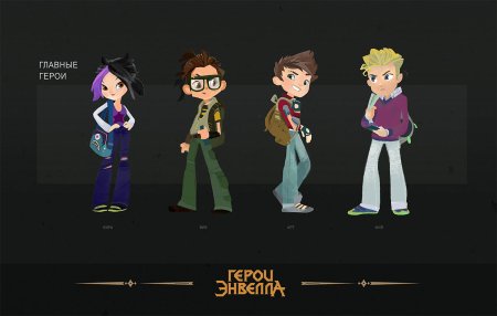Герои Энвелла Фил и Кира