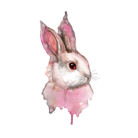 Милые мультяшные кролики