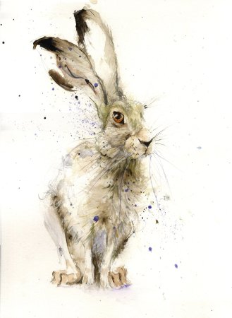 Заяц арт милый