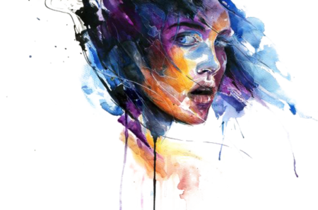 Акварельные портреты сильвии Пелиссеро