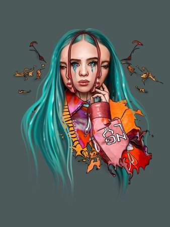 Billie Elish арт
