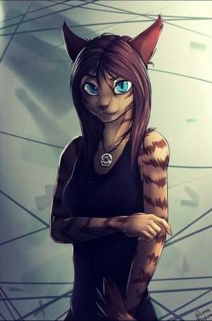 Аниме животные люди