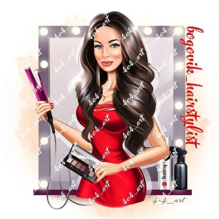 Аватарка для визажиста