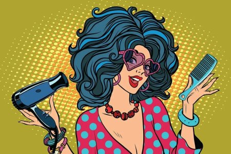 Поп арт домохозяйка