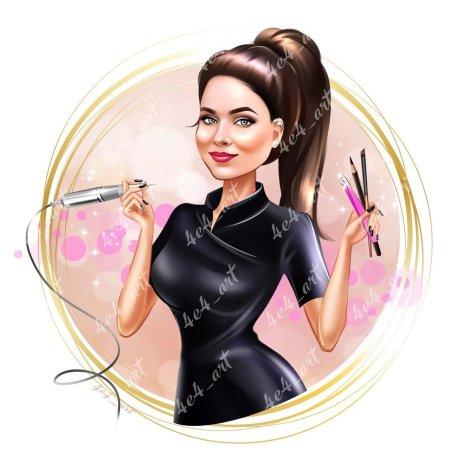 Парикмахер мультяшный