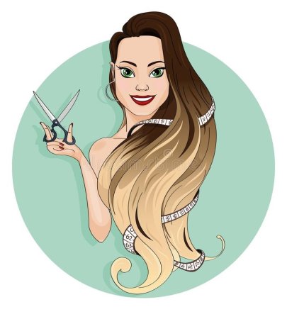 Парикмахер иллюстрация