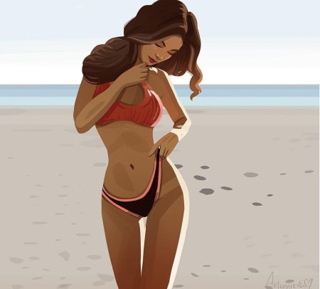 Мультяшные фигуры девушек