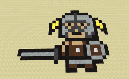 АМОГУС пиксель арт