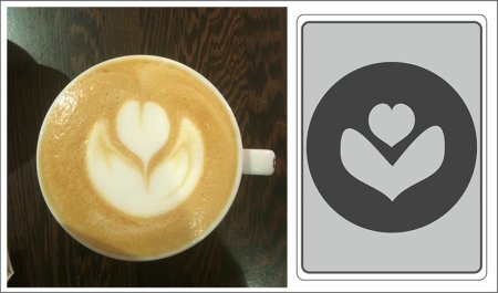 Латте арт тюльпан