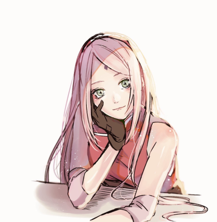 Сакура Харуно взрослая арт