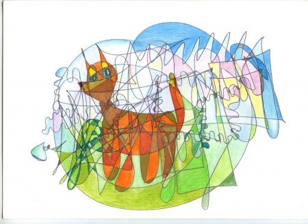 Фрактальный рисунок в психологии