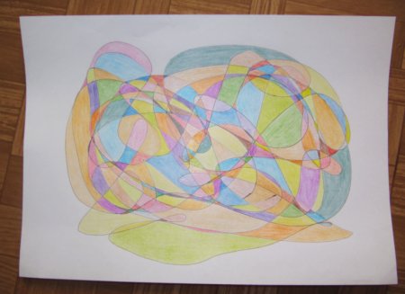 Грифонаж техника рисования