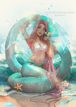 Фэнтези девушки русалки