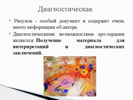 Диагностические возможности арт терапии