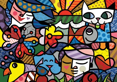 Romero Britto картины