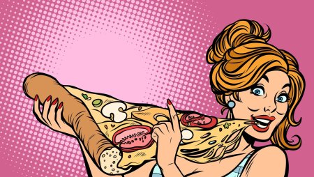 Поп арт иллюстрации