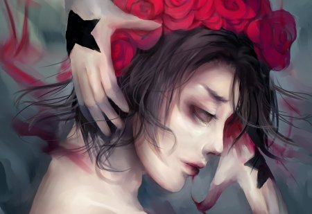 Розы красивые арты