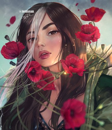 Художник Wang Xiao