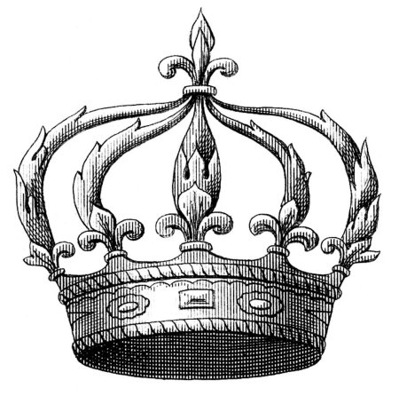 Fleur-de-Lis Crown