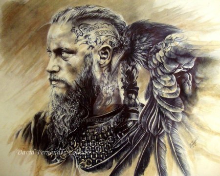 Рагнар Лодброк арт