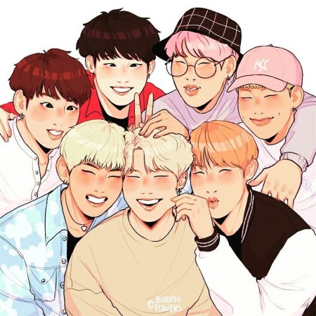 Арты группы BTS