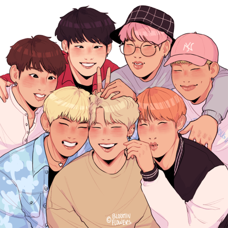 Арты группы BTS